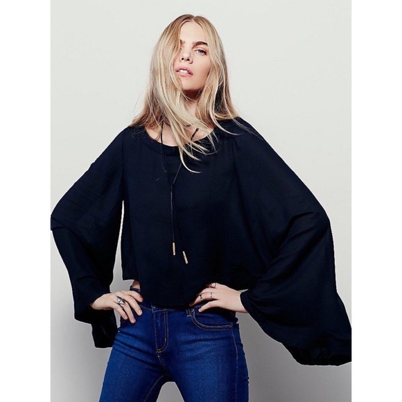 Free People Tops - FREE PEOPLE STARS ALIGN BELL SLEEVE TOP LARGE